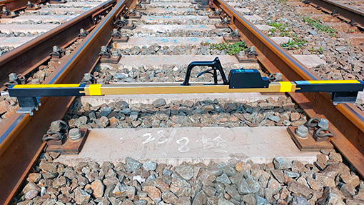 Réguas para Bitola e Superelevação da Via